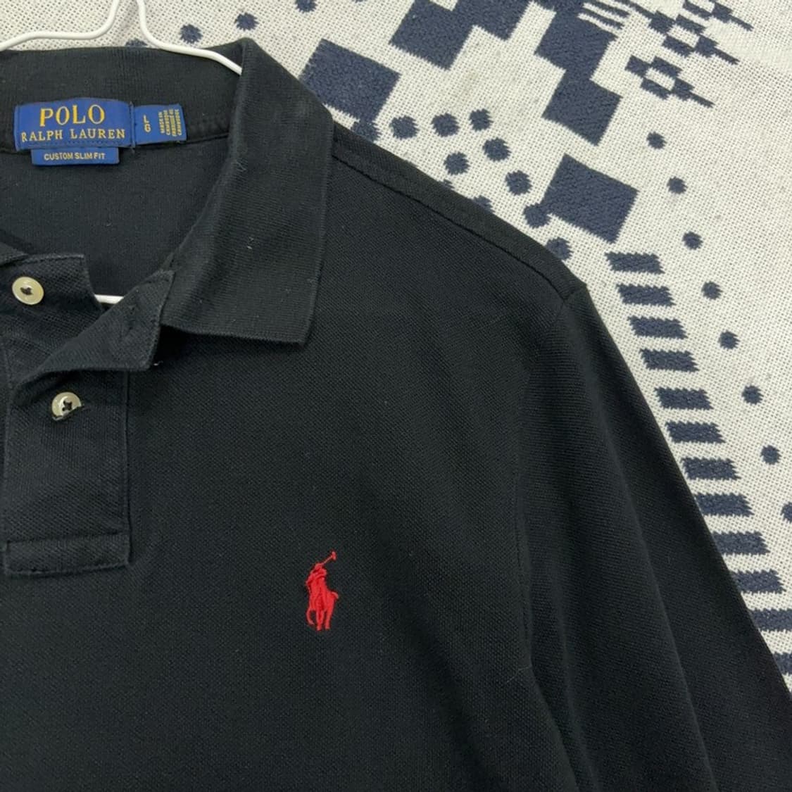 폴로 랄프로렌 커스텀핏 긴팔카라티 L P00037 상품이미지2