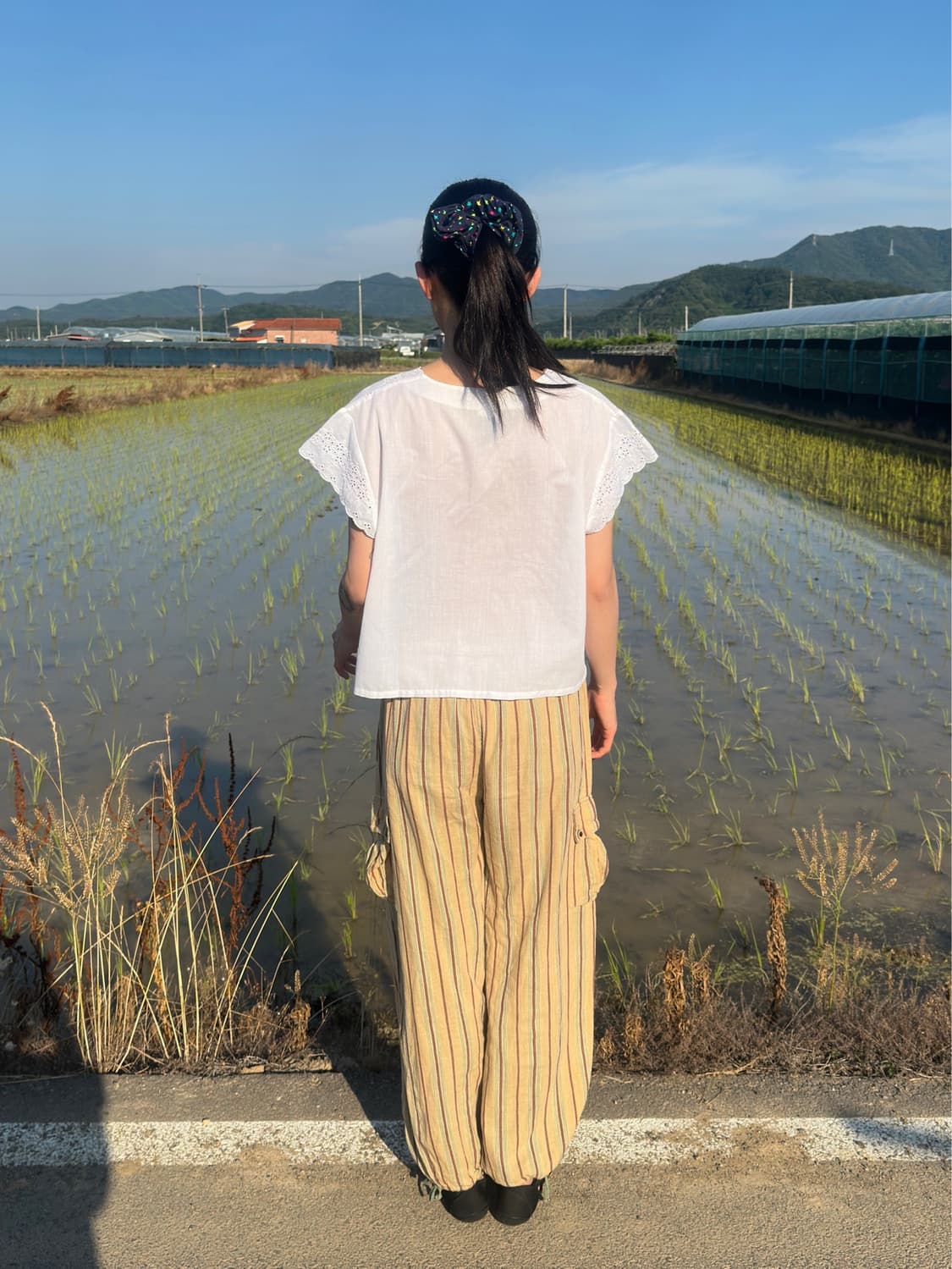 빈티지 프렌치 앤틱 블라우스 상품이미지5