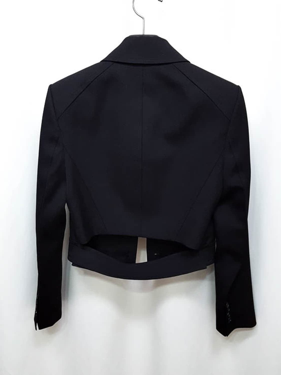 [미사용] 준지 여성 크롭 자켓 블랙 34 상품이미지3