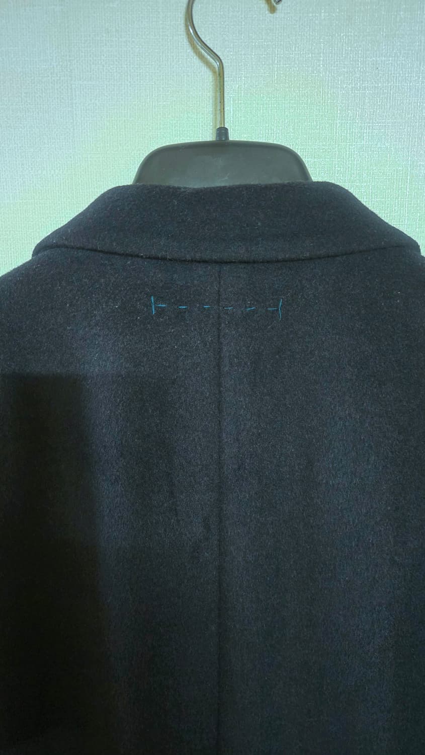 레노마 남성 다크네이비 모직코트, 겨울코트 상품이미지4