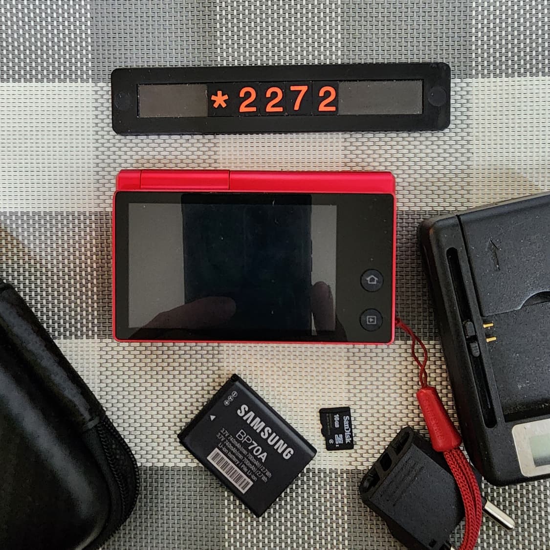 삼성 MV 800 디지털카메라 레드바디 파우치포함 상품이미지4