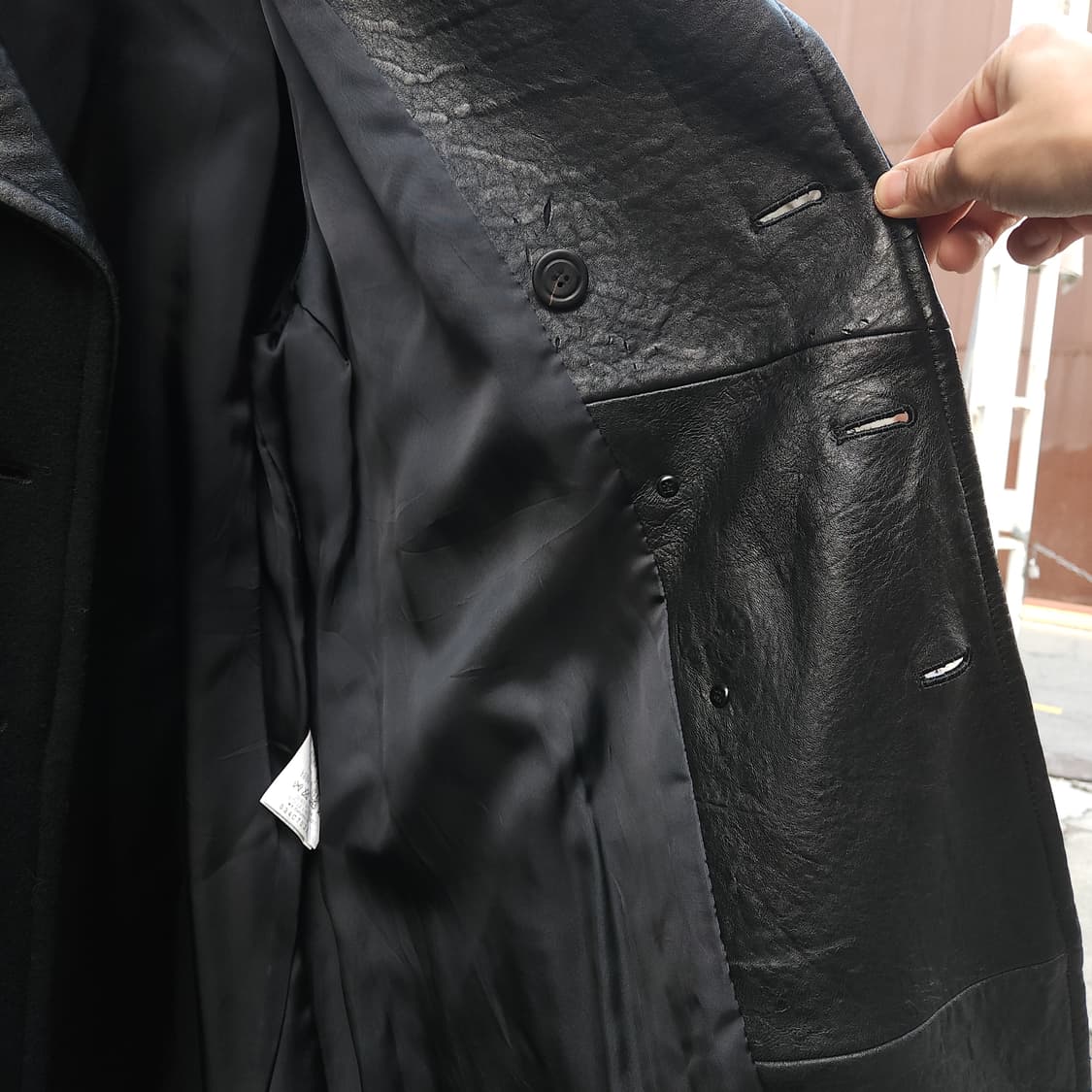 [100] ATSURO TAYAMA 올 양가죽 코트 (일본브랜드) 상품이미지8