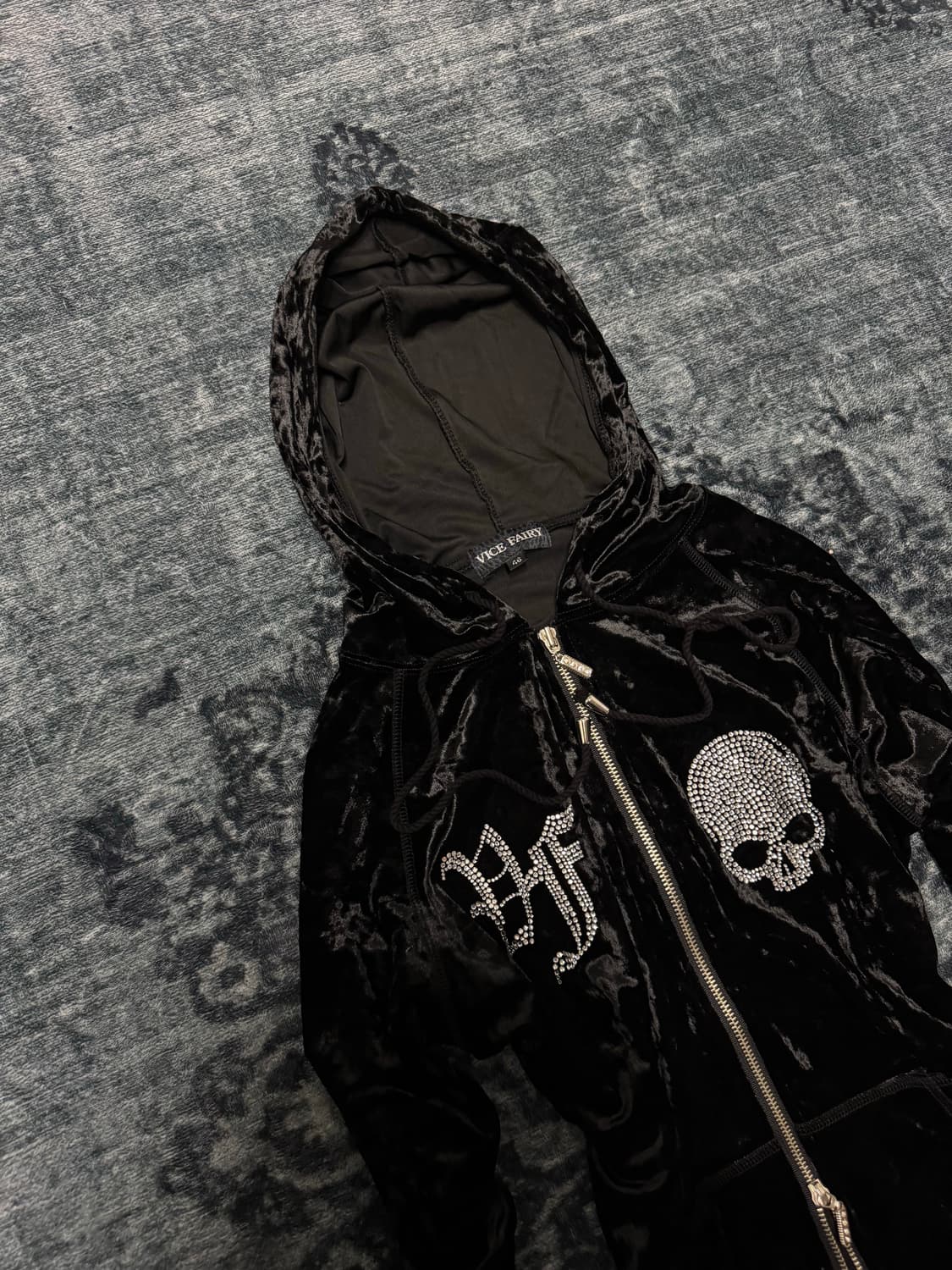 Vice fairy 00s archive crash velour park 상품이미지2