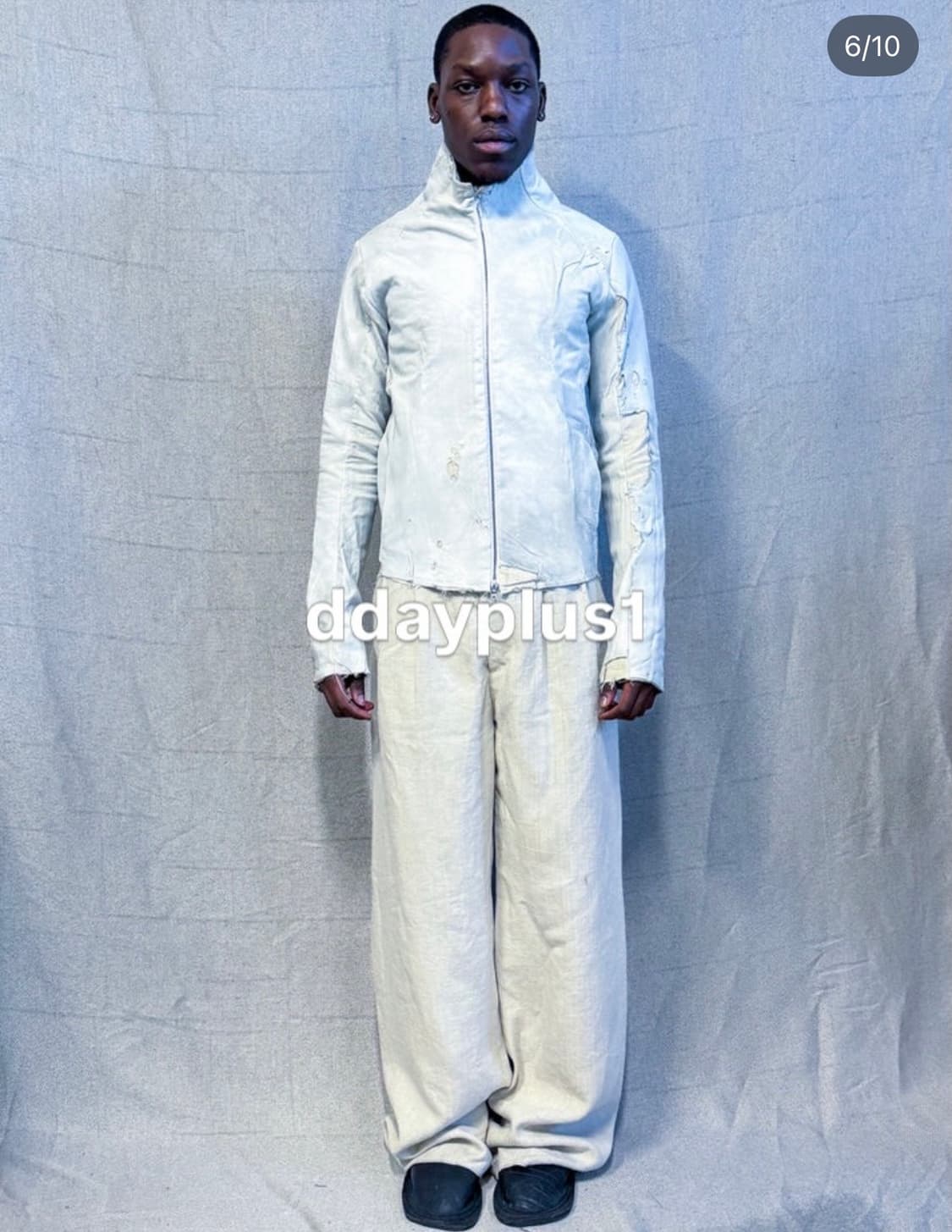 잠바렛 - 24SS 문스타 레더 아크 자켓 상품이미지6