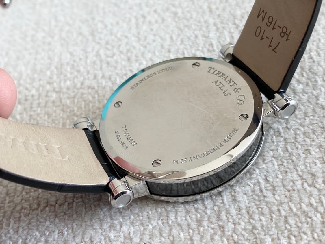 티파니 아틀라스 세라믹 스틸 쿼츠 36mm 중형 사이즈(남녀공용) 상품이미지10