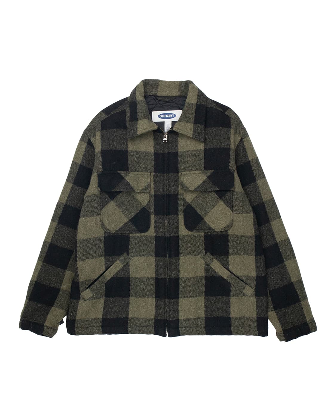 올드네이비 체크 울 자켓 상품이미지1