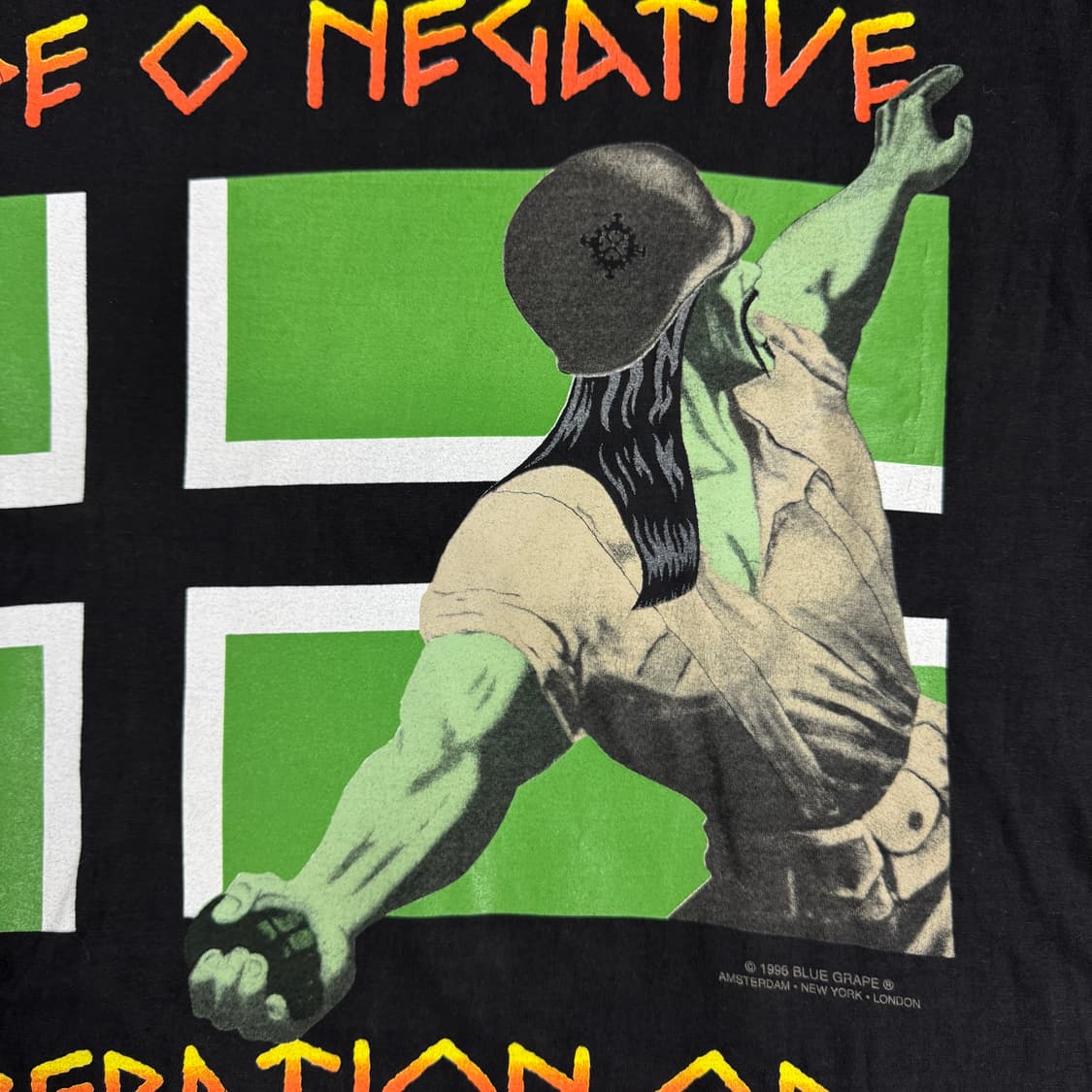 빈티지 90s Type O Negative 타입오네거티브 롱슬리브 티셔츠 상품이미지4