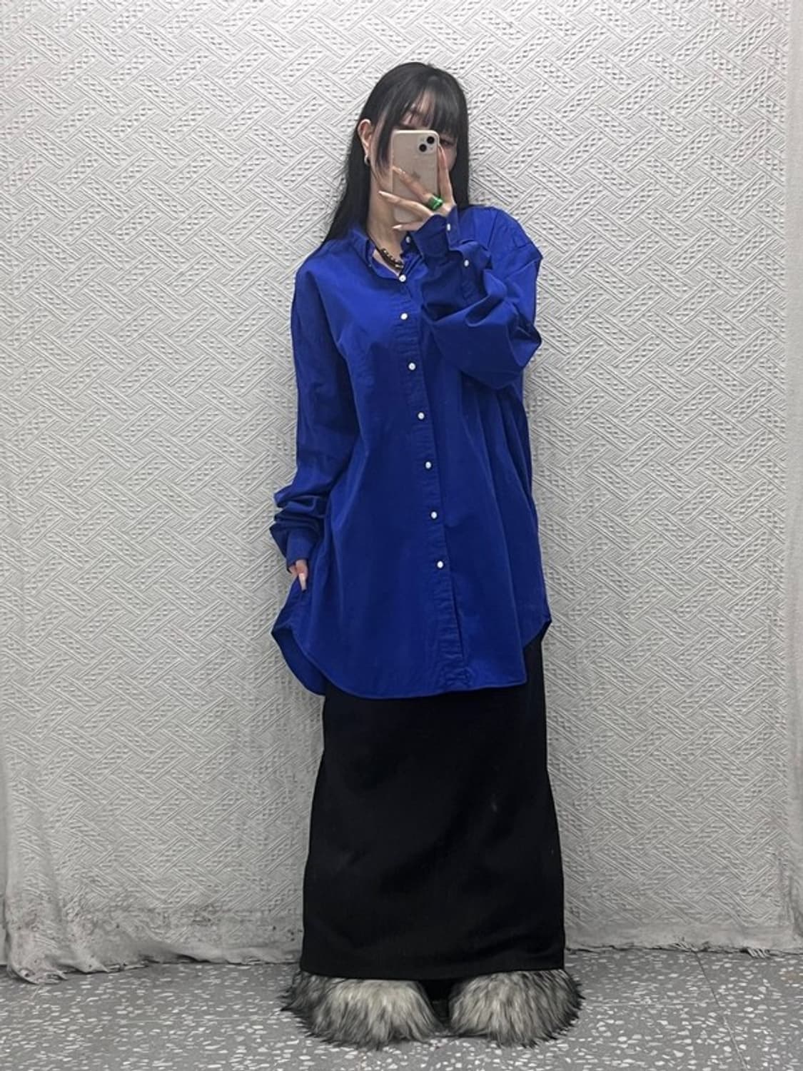 폴로 랄프로렌 빈티지 블레이크 레트로블루 셔츠 2XL C08324 상품이미지2