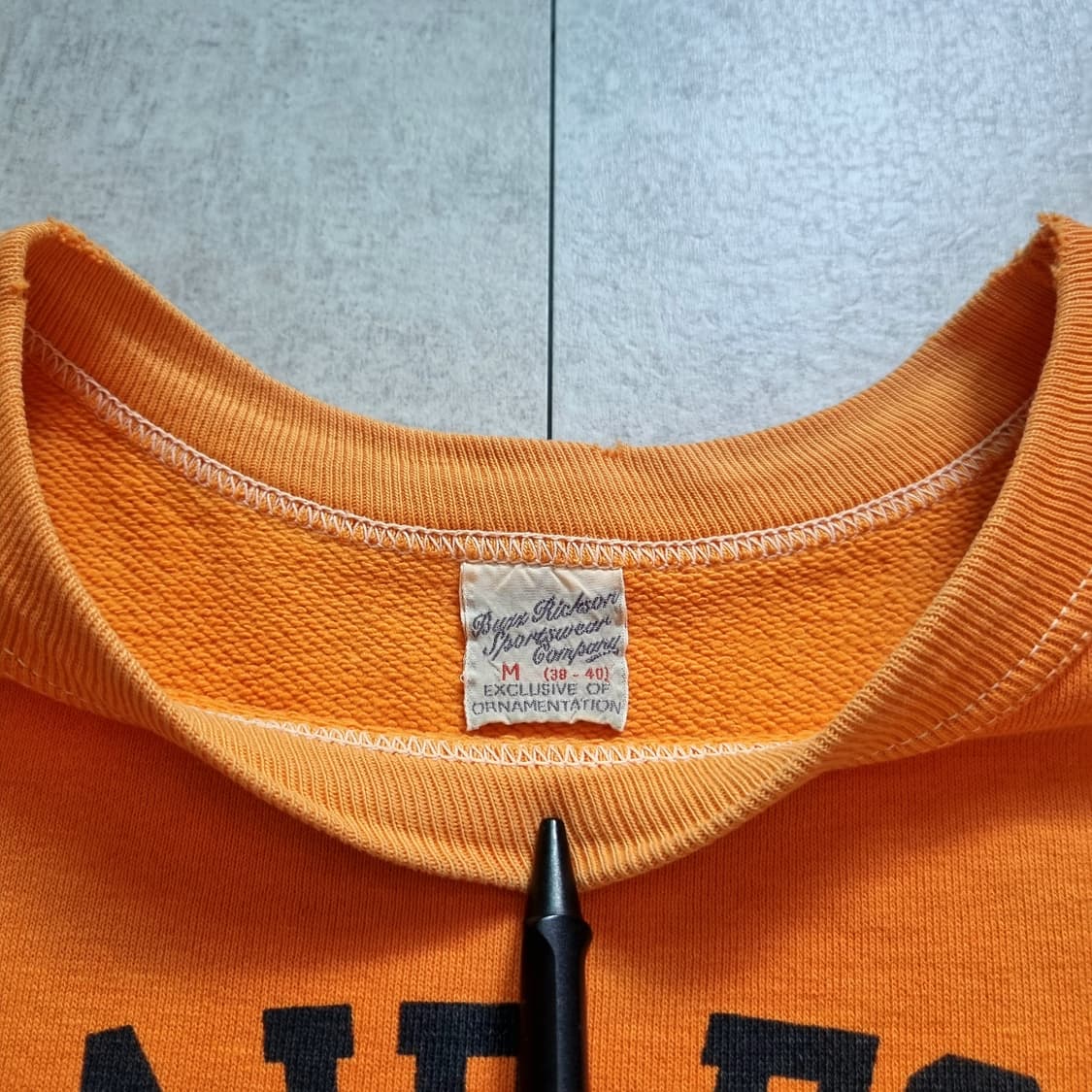 버즈릭슨 USAF Orange  S/S 스웻셔츠 상품이미지3