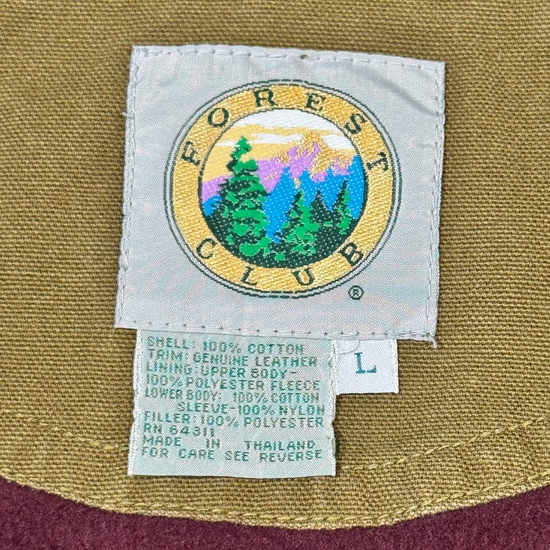 L) FOREST CLUB USA 빈티지 야상 자켓 상품이미지8