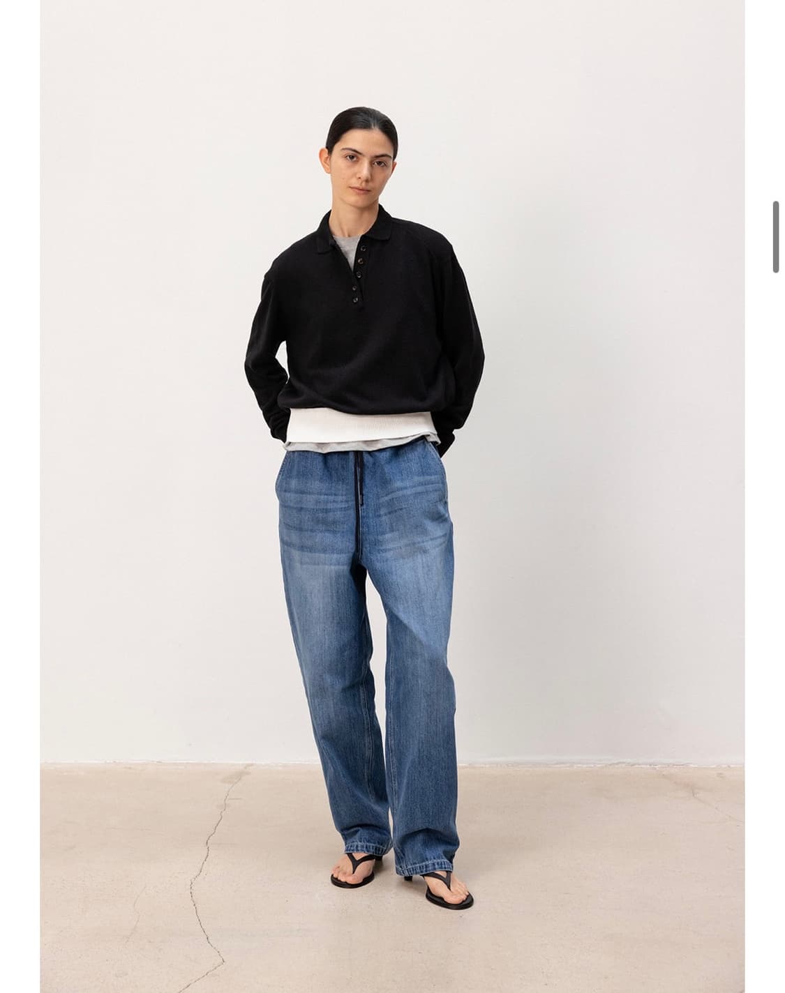 문달 Hudson Banding Denim in Blue 상품이미지1