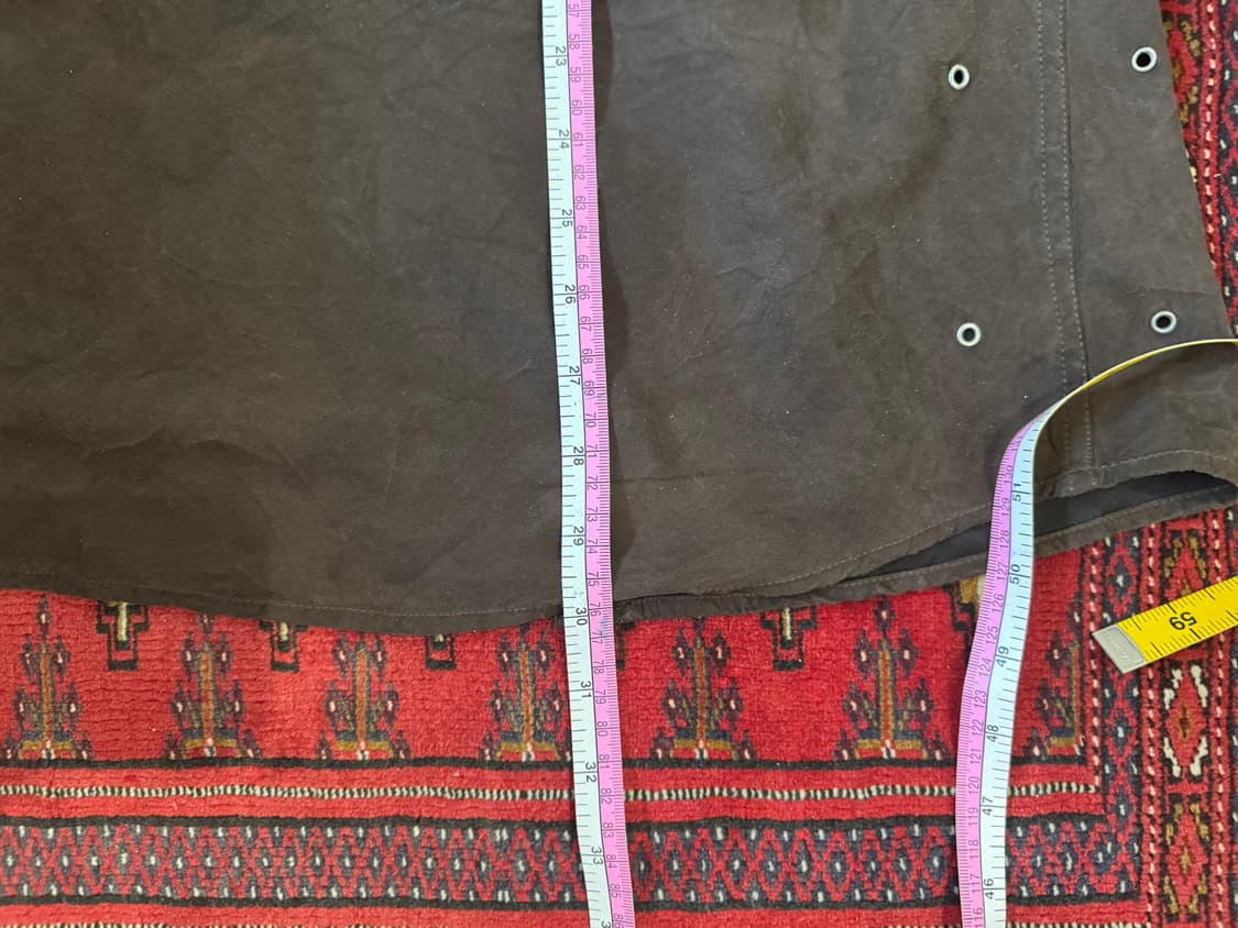 Vintage brown leather shirt 상품이미지6