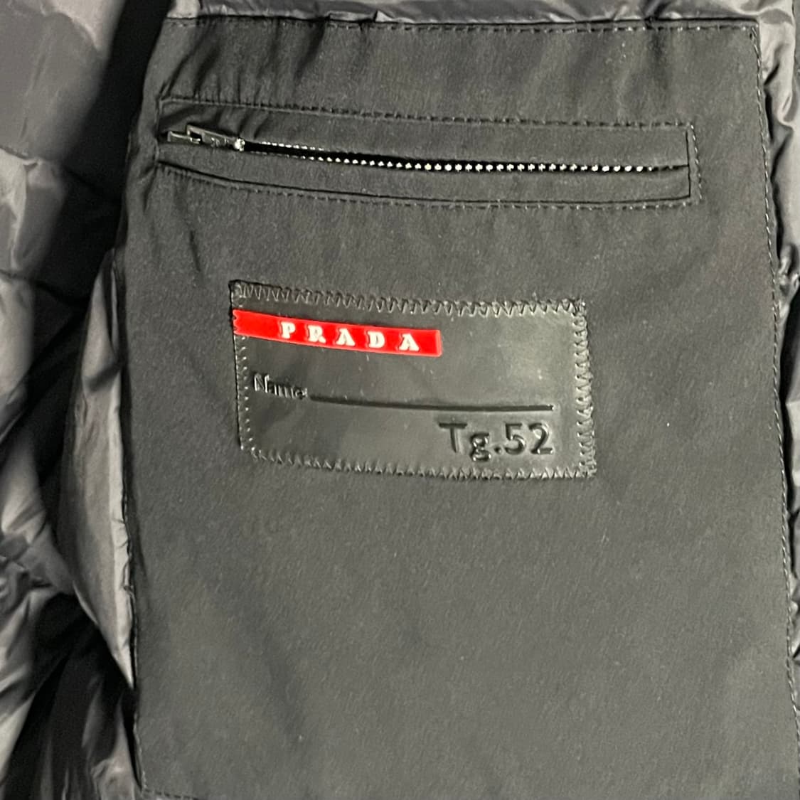 프라다 리나일론 하프 다운패딩 (on.594)   상품이미지9