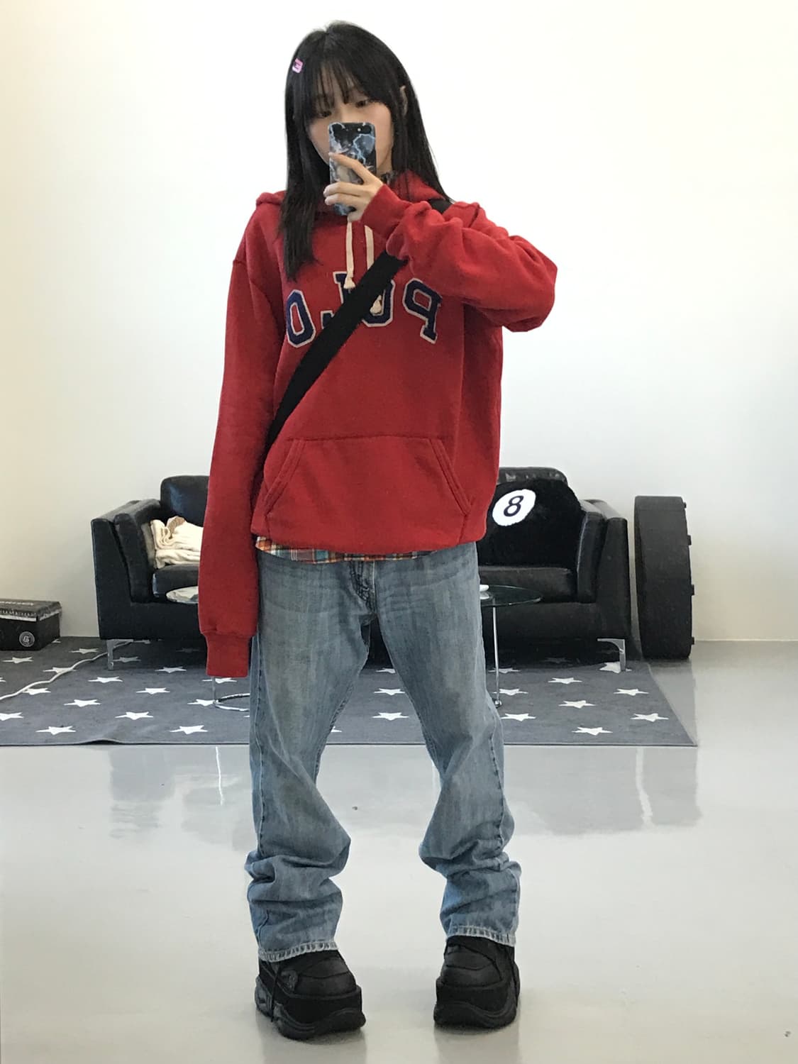 폴로랄프로렌 아치로고 후드티 상품이미지1