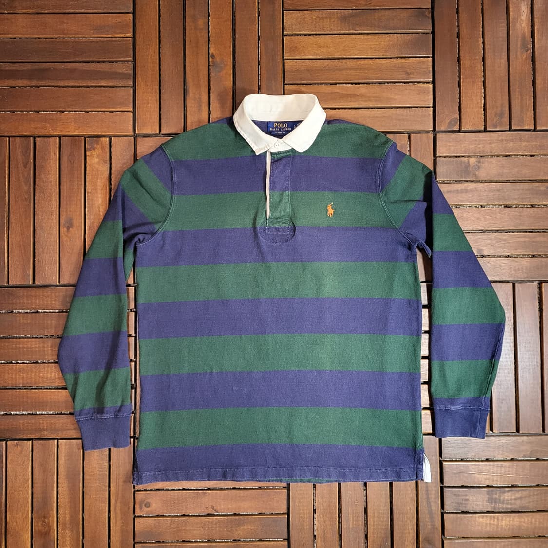폴로 랄프로렌 럭비 셔츠 (L) 상품이미지2