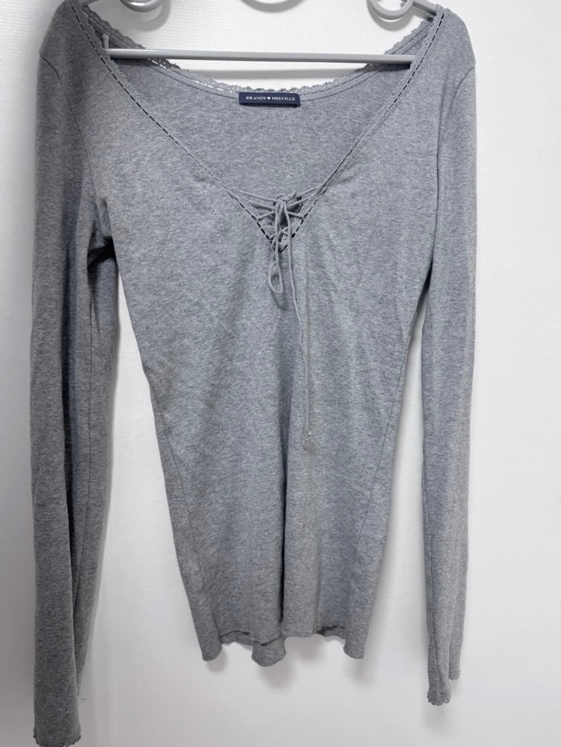 브랜디 멜빌 레이스 긴팔 티셔츠 상품이미지1