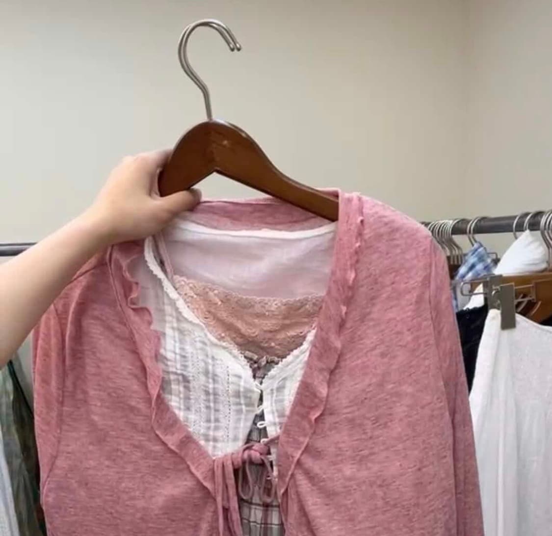 핑크모리 상의셑 상품이미지1