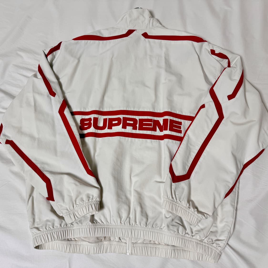 24SS 슈프림 인셋 링크 트랙 자켓 라이트 그레이(m) 판매합니다! 상품이미지2