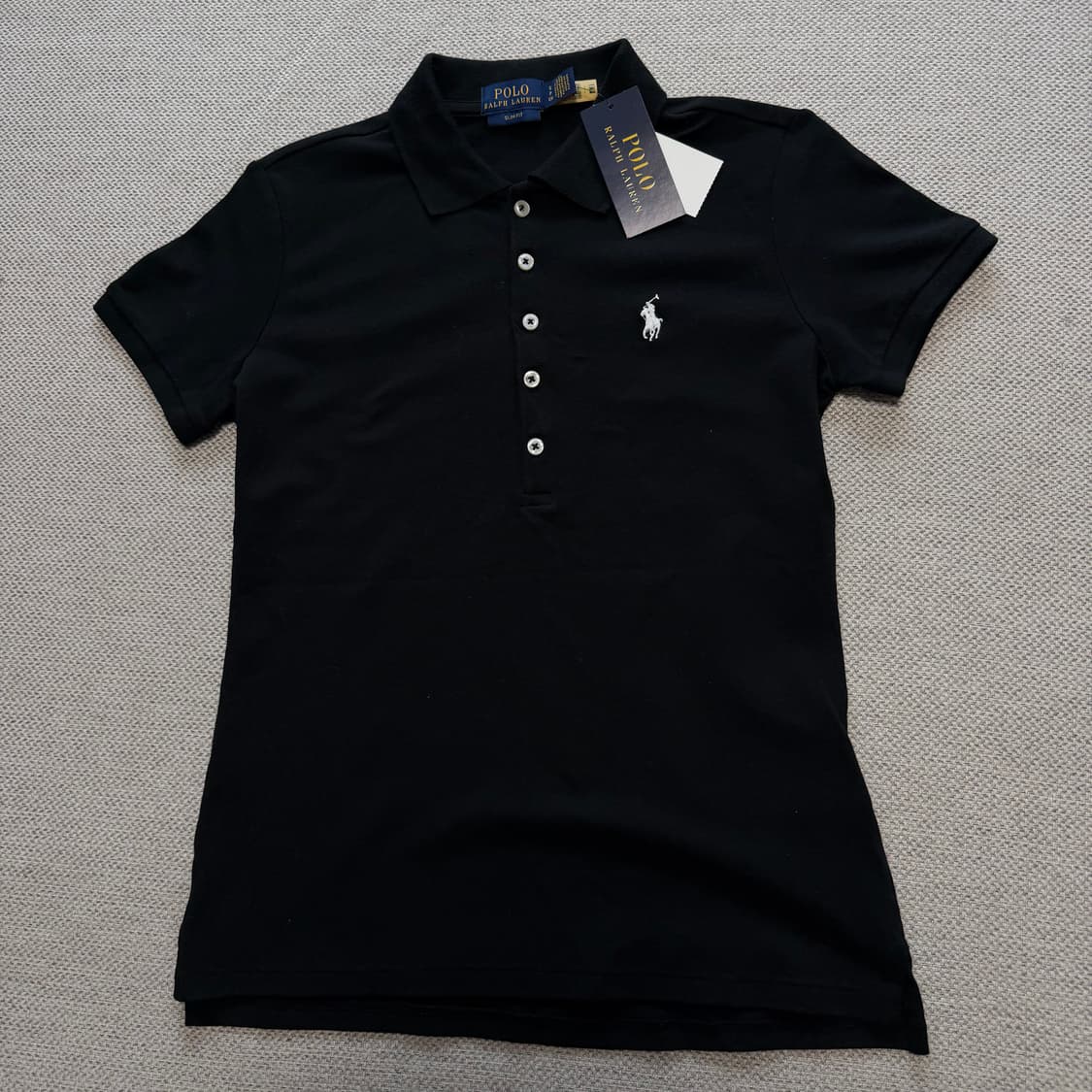 폴로 랄프로렌 슬림핏 반팔 폴로티 상품이미지1