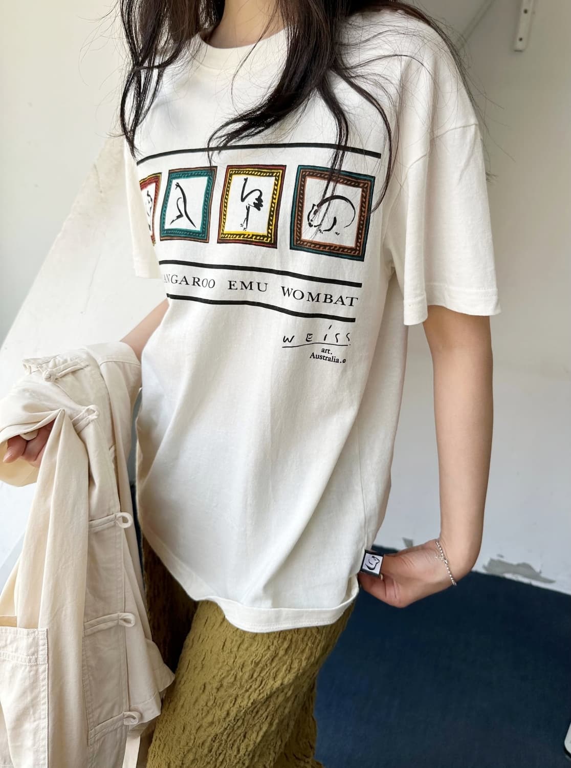 Cotton design print t-shirt 상품이미지7