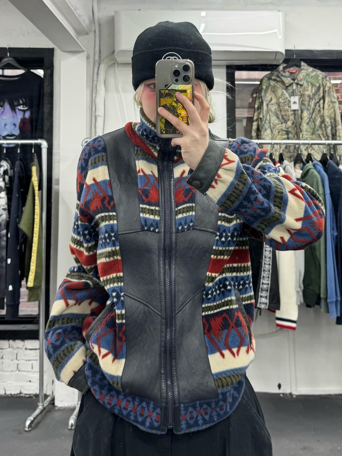 VTG 에스닉 플리스 자켓  상품이미지3