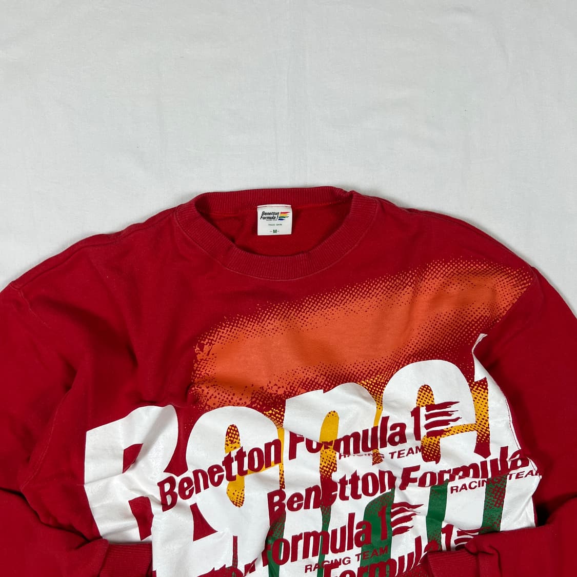 90‘s 베네통포뮬러1 benetton formula1 맨투맨 상품이미지2