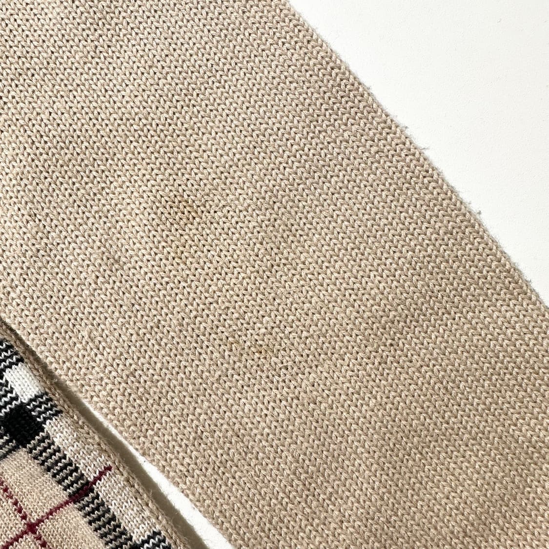 버버리 블랙라벨 노바체크 니트 집업 가디건 상품이미지7