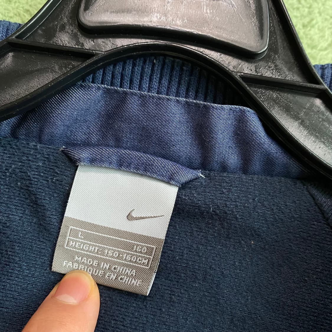 나이키 네이비 올드스쿨 윈드브레이커 자켓 상품이미지4