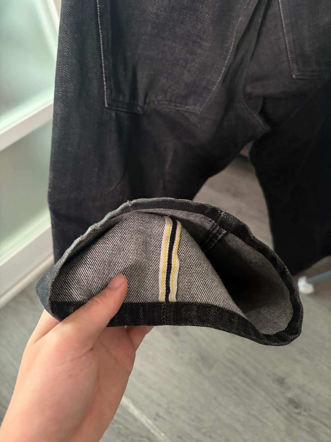 Visvim black jeans 상품이미지4