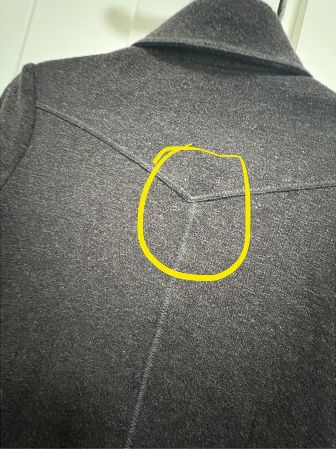 코이세이오 깔) 빈티지 차콜 컬러 버튼 다운 셔츠 상품이미지4