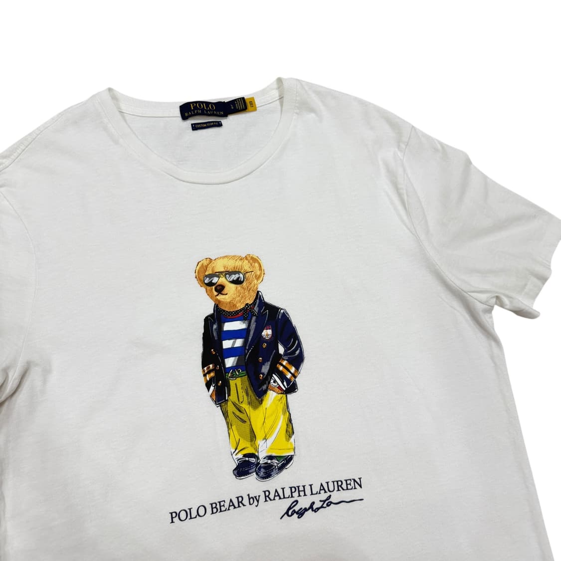 폴로 랄프로렌 베어 곰돌이 반팔티 화이트 L 상품이미지2