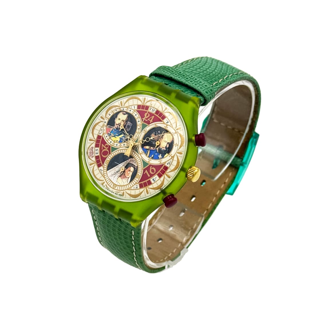 94년판) 빈티지 스와치 크로노 Russian Treasury 상품이미지4
