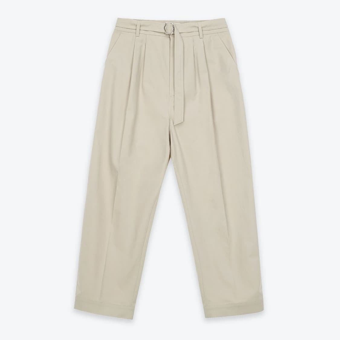 비자비 BELTED TAPERED PANTS (BEIGE) 상품이미지3