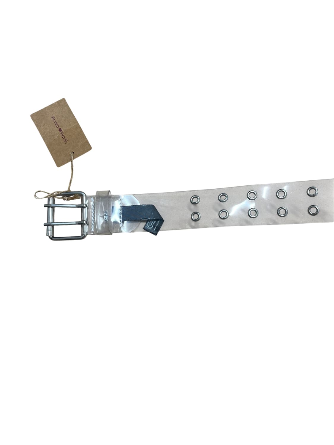 브랜디 멜빌 투명 PVC 아일렛 벨트 상품이미지2