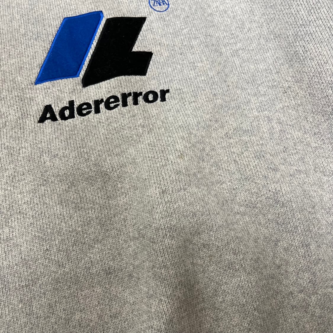 자라 X 아더에러 오버사이즈 니트 스웨터 그레이 상품이미지6