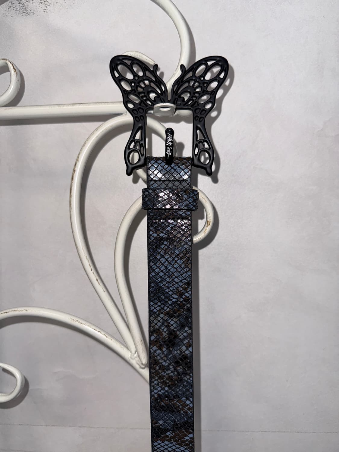 Miss Sixty navy python butterfly belt  상품이미지7