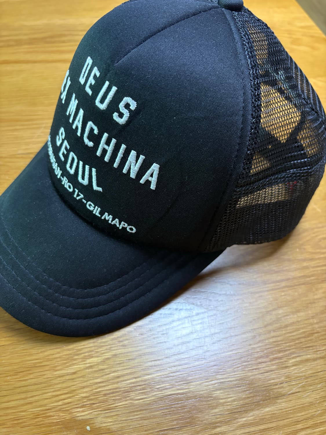 데우스 엑스 마키나 트러커 캡 블랙 상품이미지2