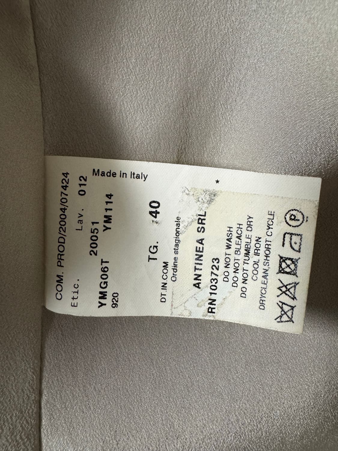 아르마니 자켓 s 사이즈 상품이미지5