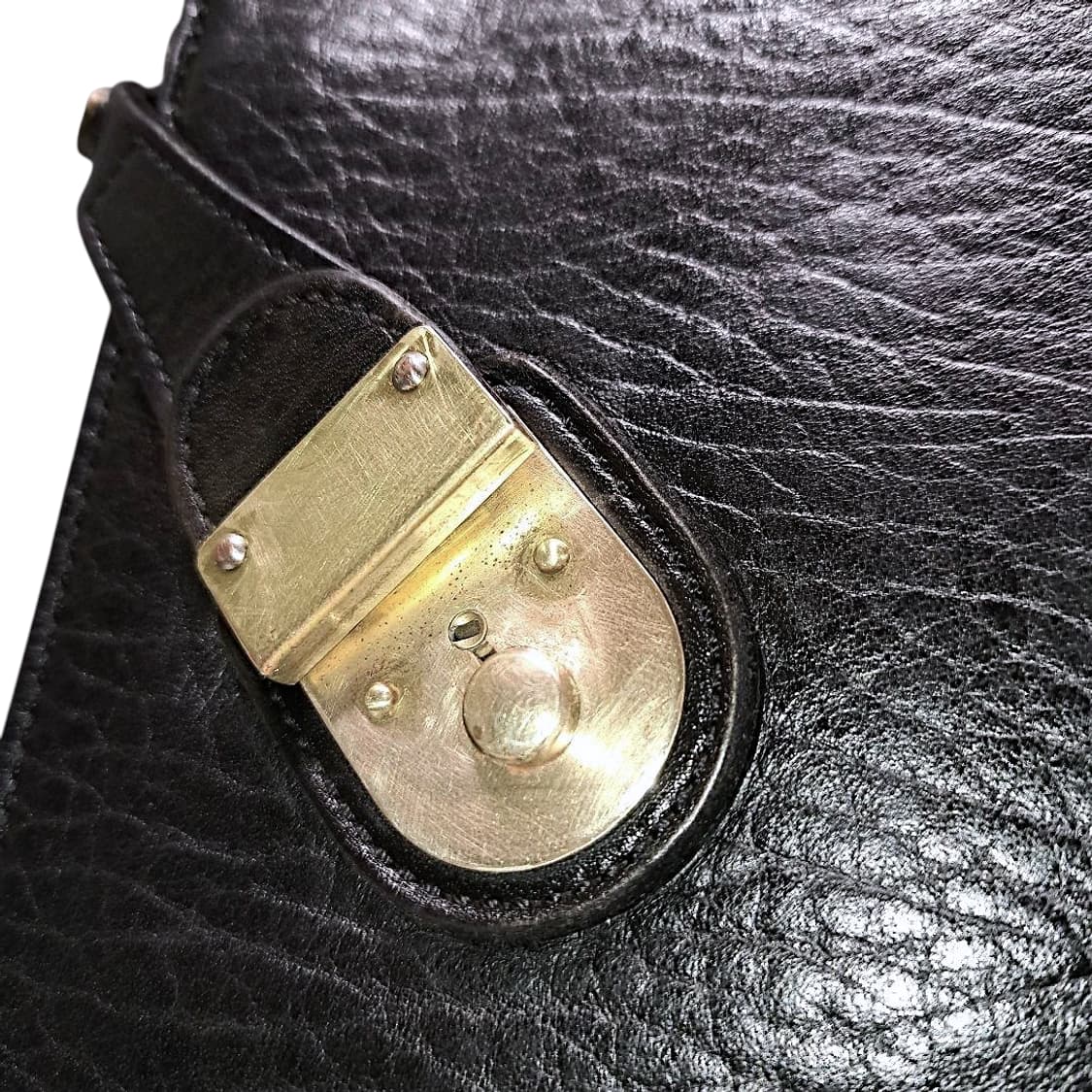 버버리 소가죽 브리프케이스 y2k 상품이미지3