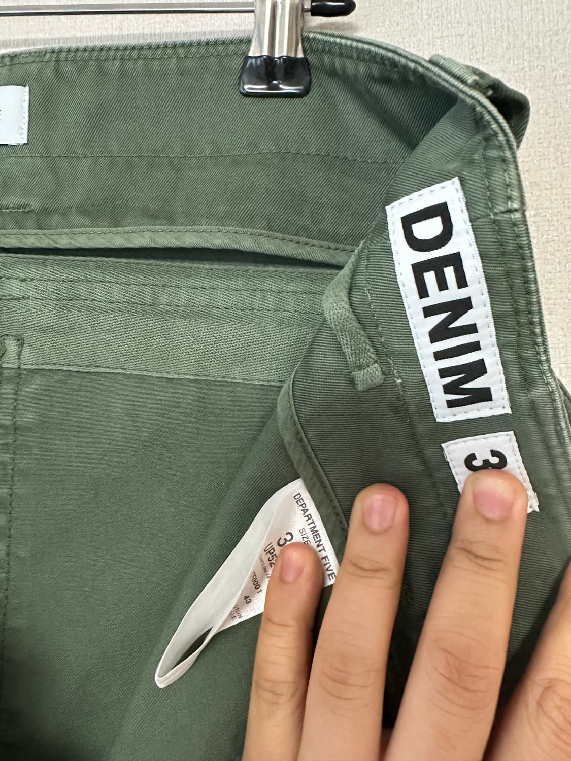 DEPARTMENT 5 / 슬림핏퍼티그팬츠 / 32 / 새상품 상품이미지4