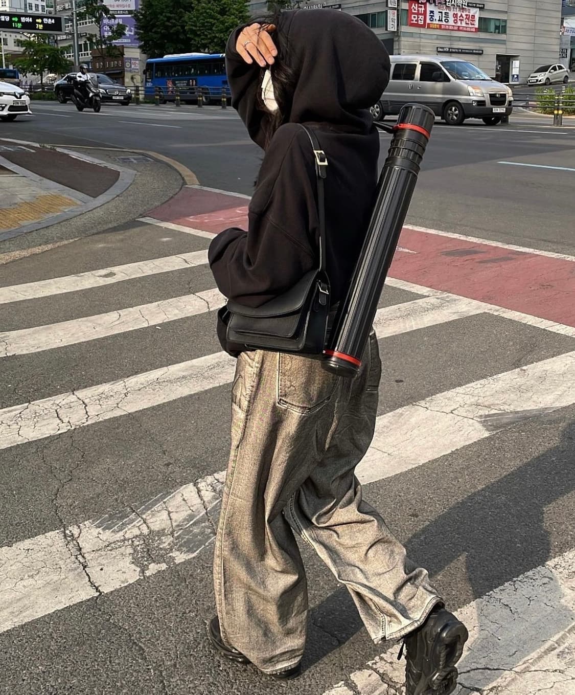 청바지 워싱데님 빈티지바지 더티데님 그레이청바지 빈티지팬츠 상품이미지1