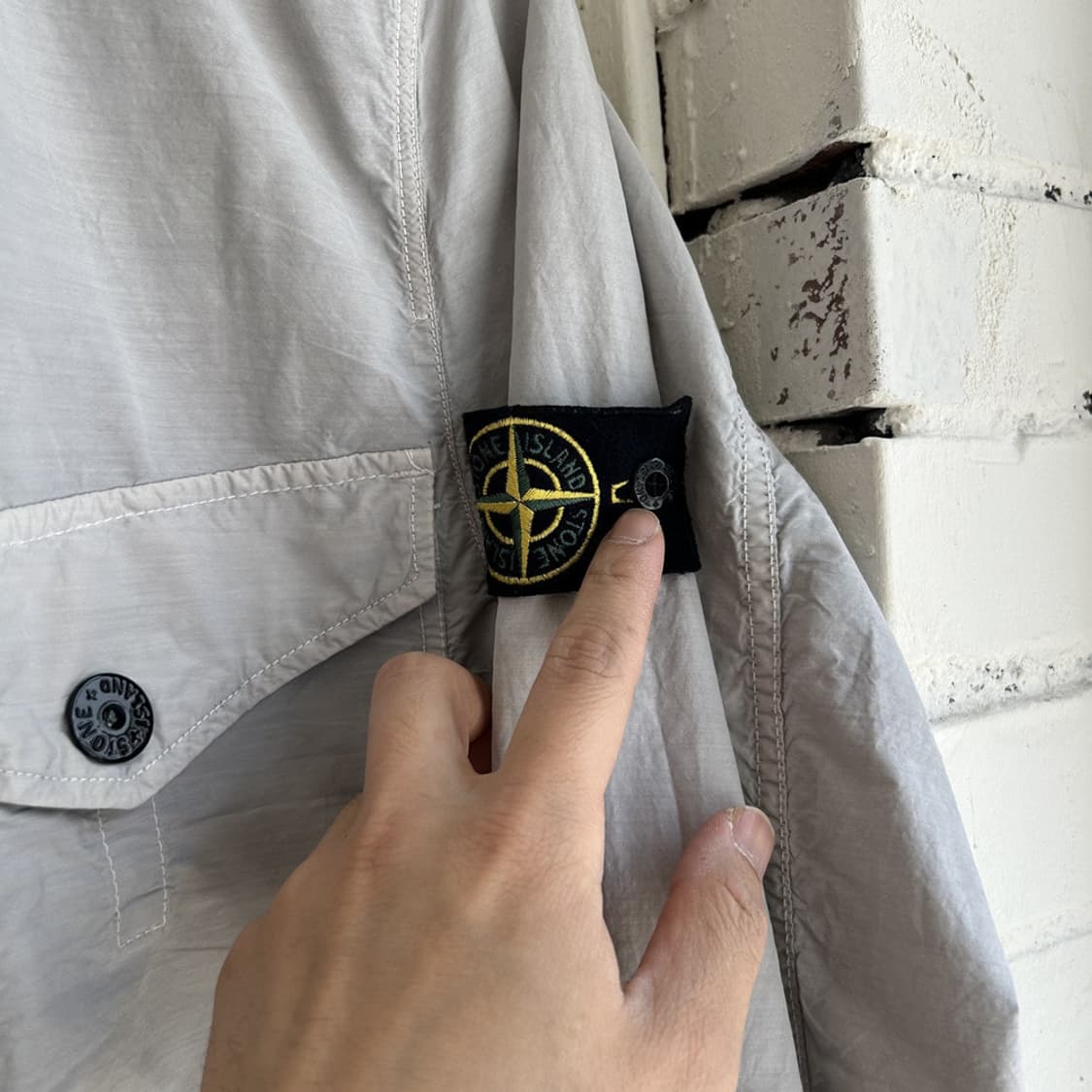 16436 - 스톤아일랜드 가먼트 다이 봄버 자켓 상품이미지6