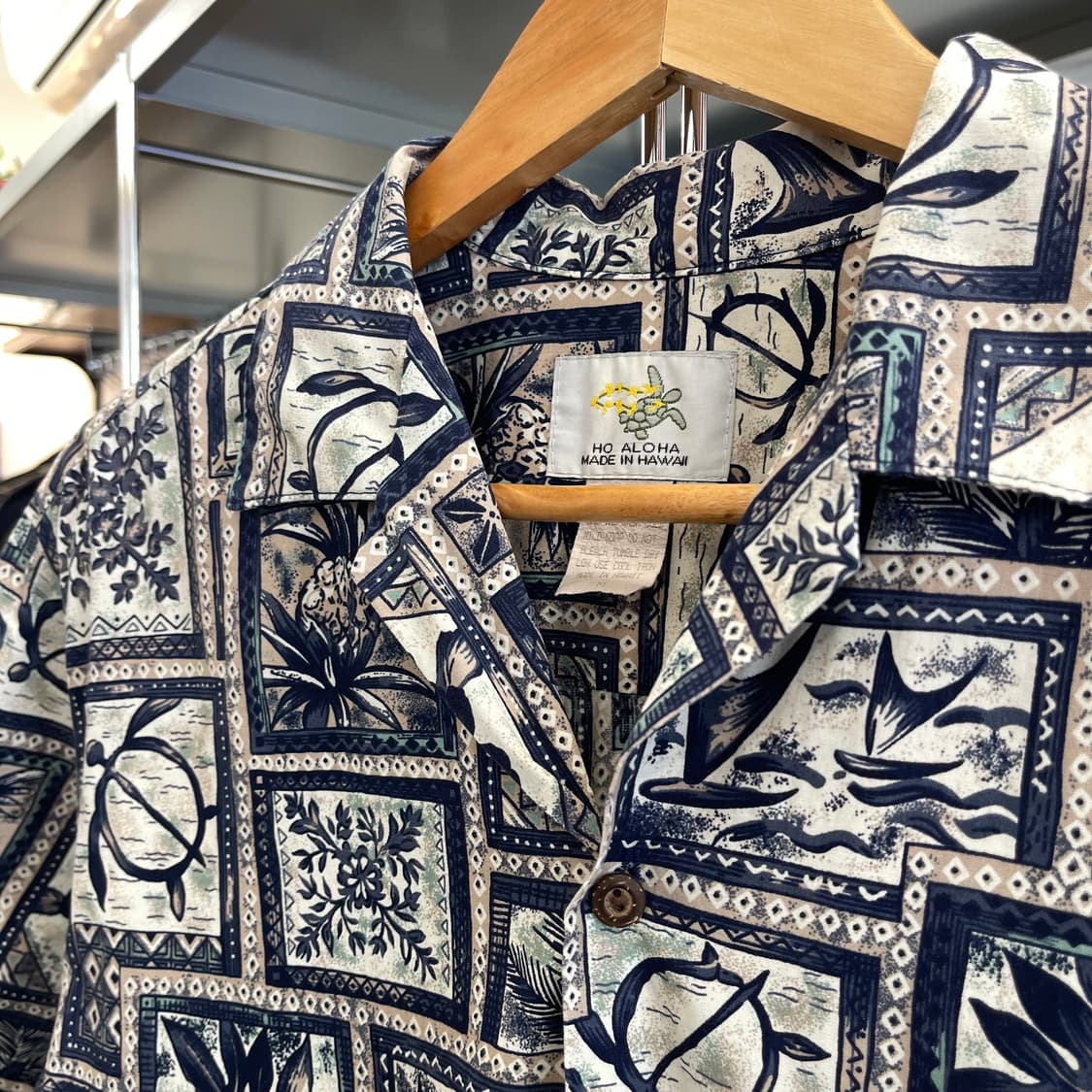 호 알로하 코튼 하와이안 셔츠 made in Hawaii (L) 상품이미지1