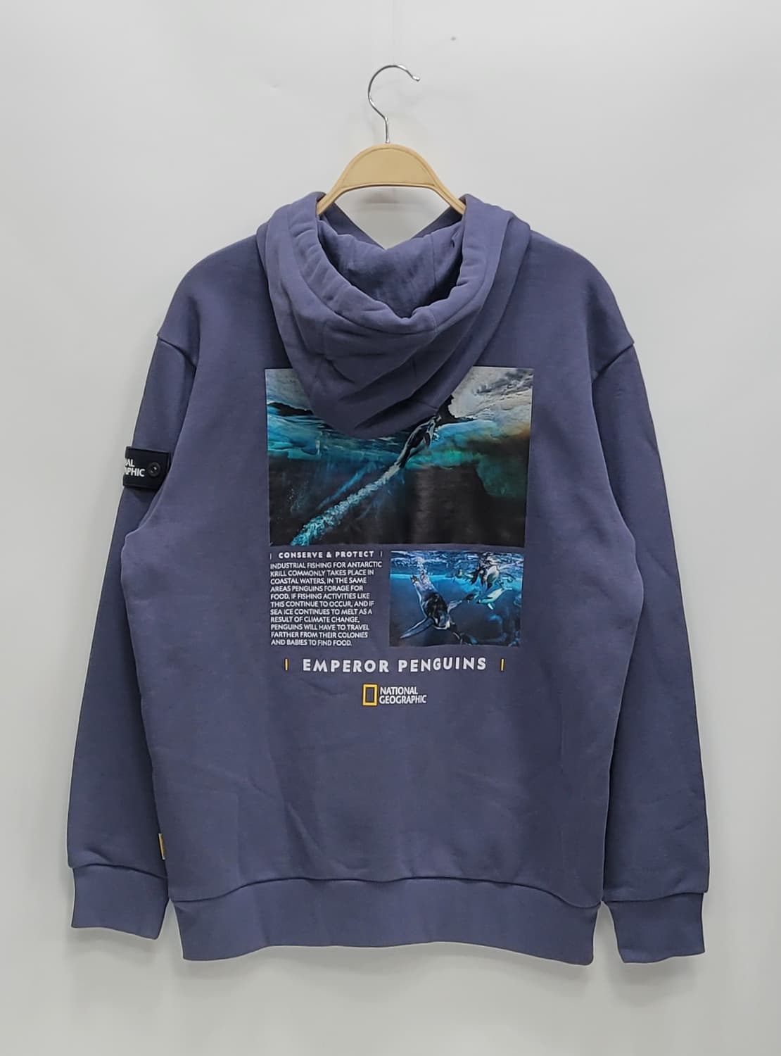 (새상품급)내셔널지오그래픽 21FW 세미오버핏 후드 / 남 L
 상품이미지3