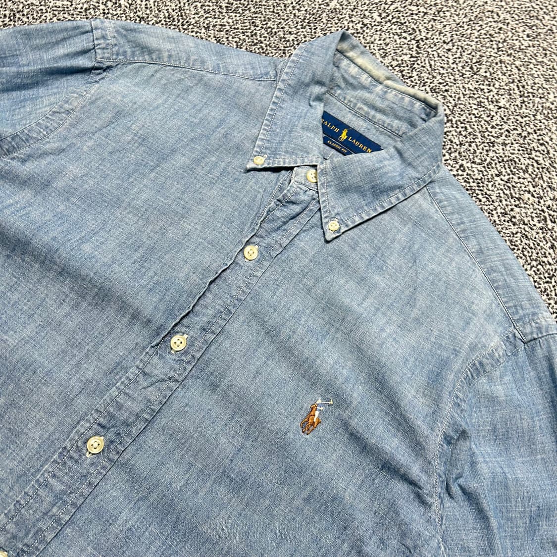 폴로 (POLO RalphLauren)샴브레이 데님 셔츠 상품이미지2