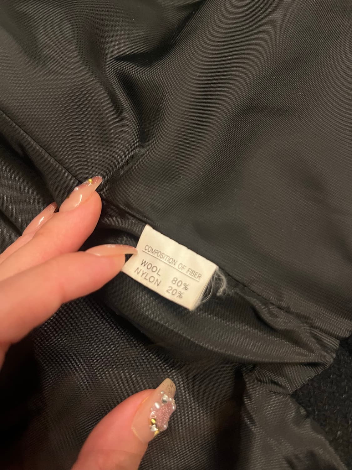 Pretone 블랙 숏코트 M 상품이미지4