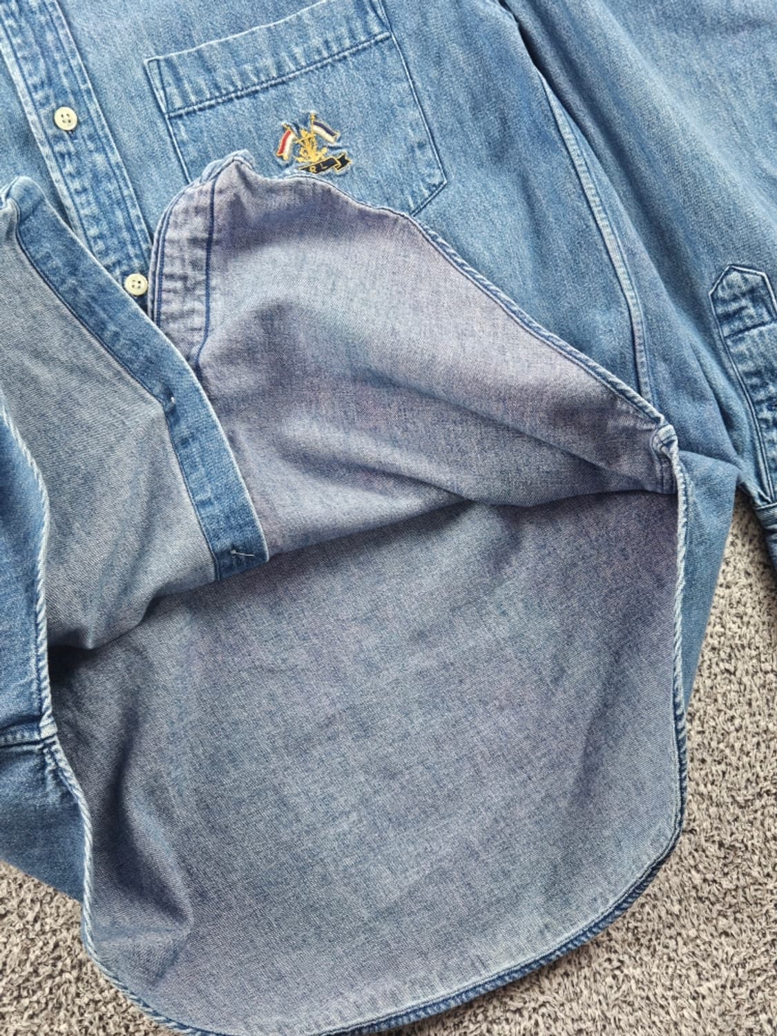 폴로랄프로렌 데님 셔츠 ( M 추정 ) / 11264 상품이미지9