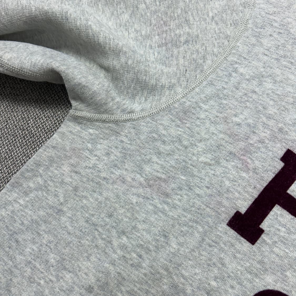 폴로 스펠아웃 그레이 맨투맨(L) 상품이미지7