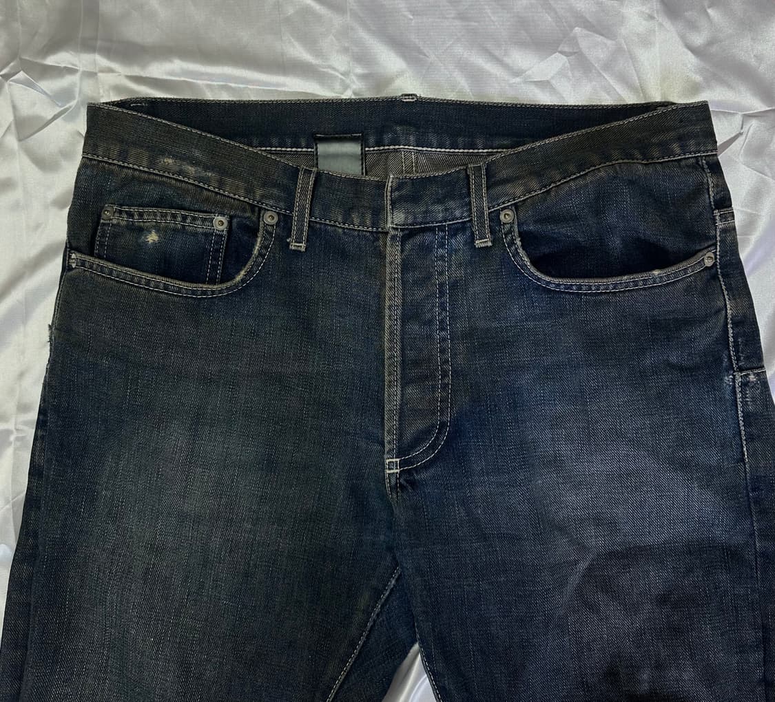 디올옴므 러스트 녹워싱 데님 상품이미지1