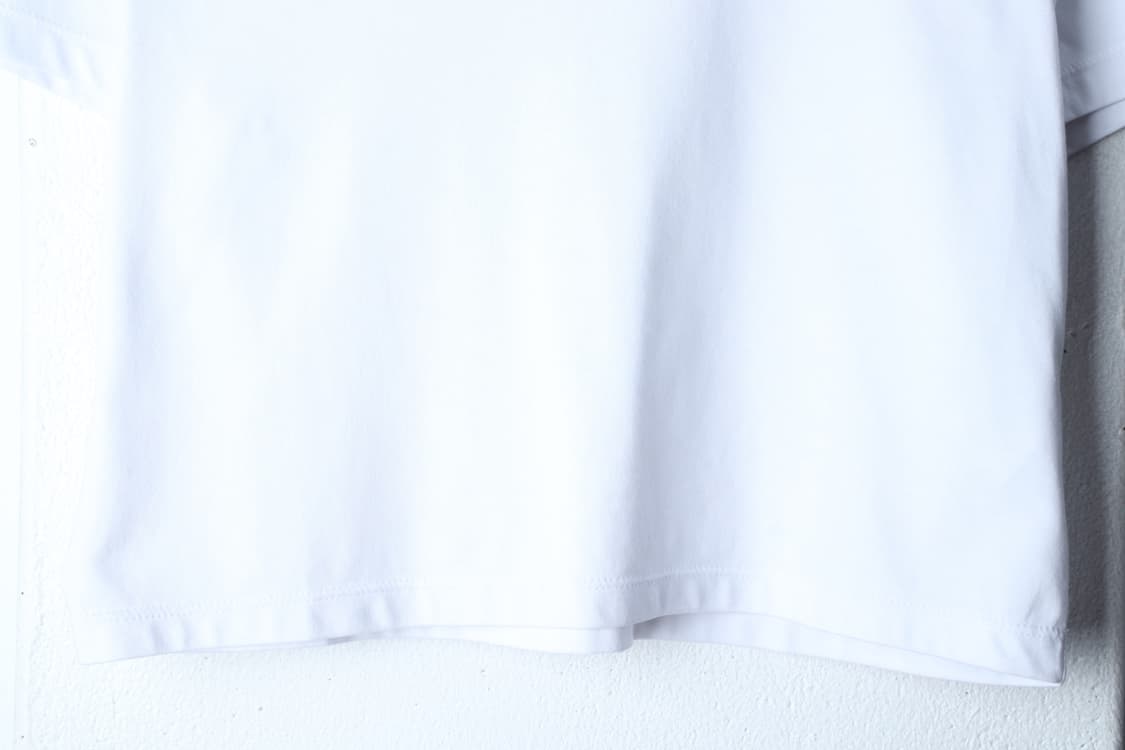 W(L) 무신사 스탠다드 반팔 티셔츠 크롭 무지 화이트-H3H33827 상품이미지4